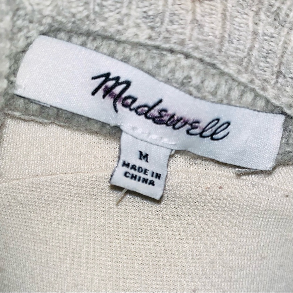 - SOLD - Madewell Skyscraper Sweater Dress Size M - Picture 3 of 12